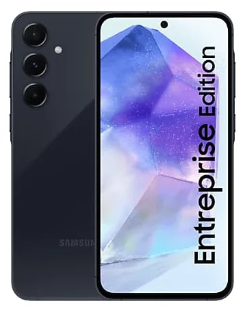 Samsung Galaxy A55 - Enterprise Edition - 5G Smartphone - Dual-SIM - RAM 8 GB / Interner Speicher 128 GB - Dunkelblau - Dual-SIM, Ansicht 2