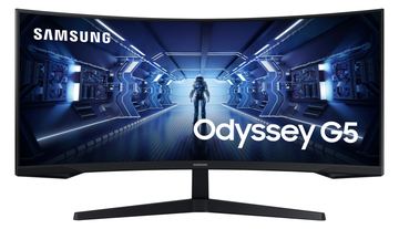 Samsung Odyssey G5 C34G55TWWP - G55T Series - LED-Monitor - Gaming - gebogen - 86 cm (34) von LumaTech