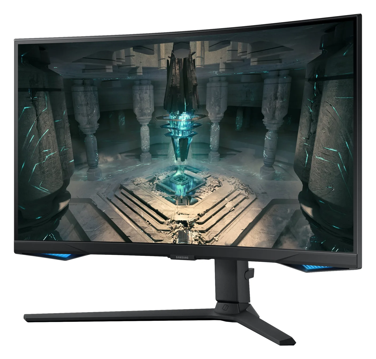 Samsung Odyssey G6 S27BG650EU - G65B Series - LED-Monitor - Smart - Gaming - gebogen - 68.6 cm (27), Ansicht 4