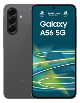 Samsung Galaxy A56 - 5G Smartphone - Dual-SIM - RAM 8 GB / Interner Speicher 128 GB - OLED-Display - 6.7 - Grau von LumaTech