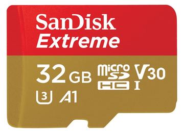 SanDisk Extreme - Flash-Speicherkarte (microSDHC/SD-Adapter inbegriffen) von LumaTech