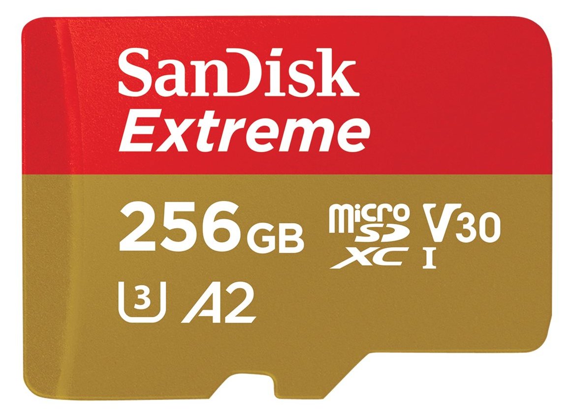 SanDisk Extreme - Flash-Speicherkarte (microSDXC-an-SD-Adapter inbegriffen) von LumaTech