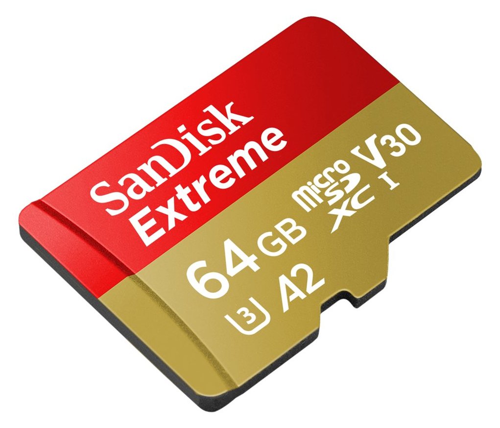 SanDisk Extreme - Flash-Speicherkarte (microSDXC-an-SD-Adapter inbegriffen) von LumaTech