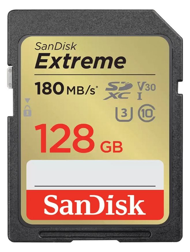 SanDisk Extreme PLUS - Flash-Speicherkarte - 128 GB von LumaTech