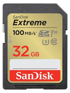 SanDisk Extreme PLUS - Flash-Speicherkarte - 32 GB von LumaTech