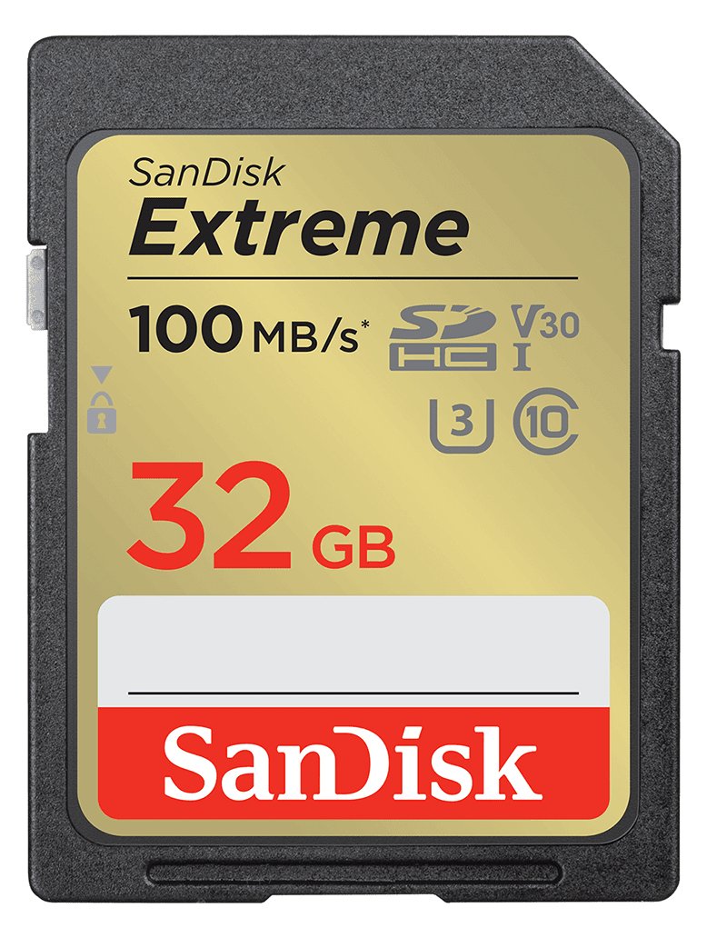 SanDisk Extreme PLUS - Flash-Speicherkarte - 32 GB von LumaTech