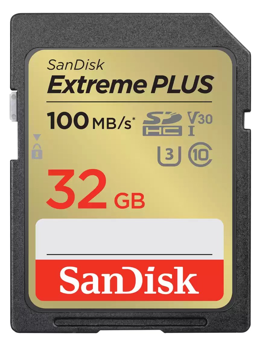 SanDisk Extreme Plus 32GB SDHC 100MB/s UHS-I 2pk - High Capacity SD (SDHC) von LumaTech
