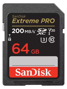 SanDisk Extreme Pro - Flash-Speicherkarte - 64 GB von LumaTech