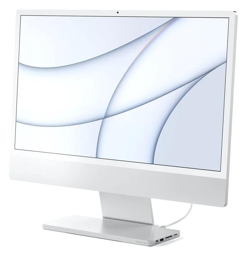 Satechi ST-UCISDS - Kabelgebunden - USB 3.2 Gen 2 (3.1 Gen 2) Type-C - Silber - MicroSD (TransFlash) - SD - NVMe - SATA, Ansicht 2