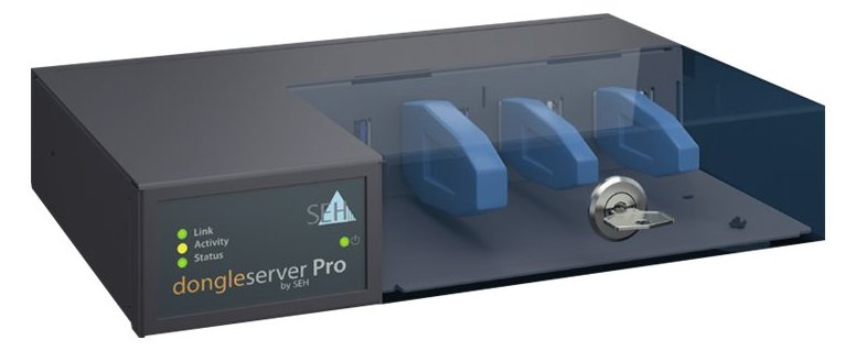 SEH dongleserver Pro - Geräteserver - GigE, USB 2.0