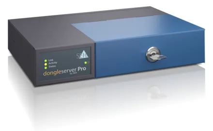 SEH dongleserver Pro - Geräteserver - GigE, USB 2.0, Ansicht 3