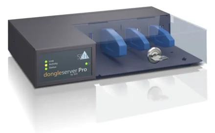 SEH dongleserver Pro - Geräteserver - GigE, USB 2.0, Ansicht 4