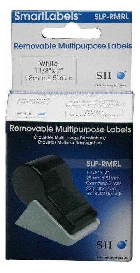 Seiko Instruments SLP-RMRL - Halbklebend - 28.6 x 50.8 mm 220 Etikett(en) (1 Rolle(n)