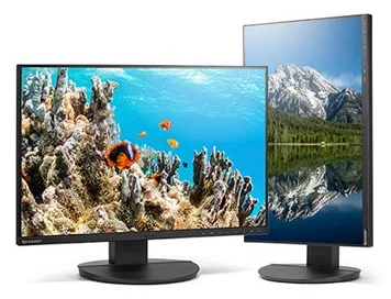 Sharp MultiSync EA242W - 24 - Flachbildschirm (TFT/LCD) - 61 cm, Ansicht 2