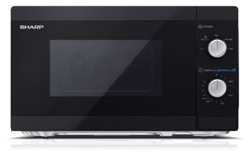 Sharp YC-MS01E-B - Arbeitsfläche - Solo-Mikrowelle - 20 l - 800 W - Drehregler - Schwarz von LumaTech