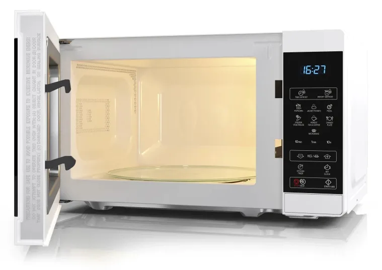 Sharp YC-MS02E-W microwave Countertop Solo 20 L 800 W Black White, Ansicht 4
