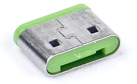 Smart Keeper MiniUSB-C Port Blocker grün 4 Stk.+Key, Ansicht 4