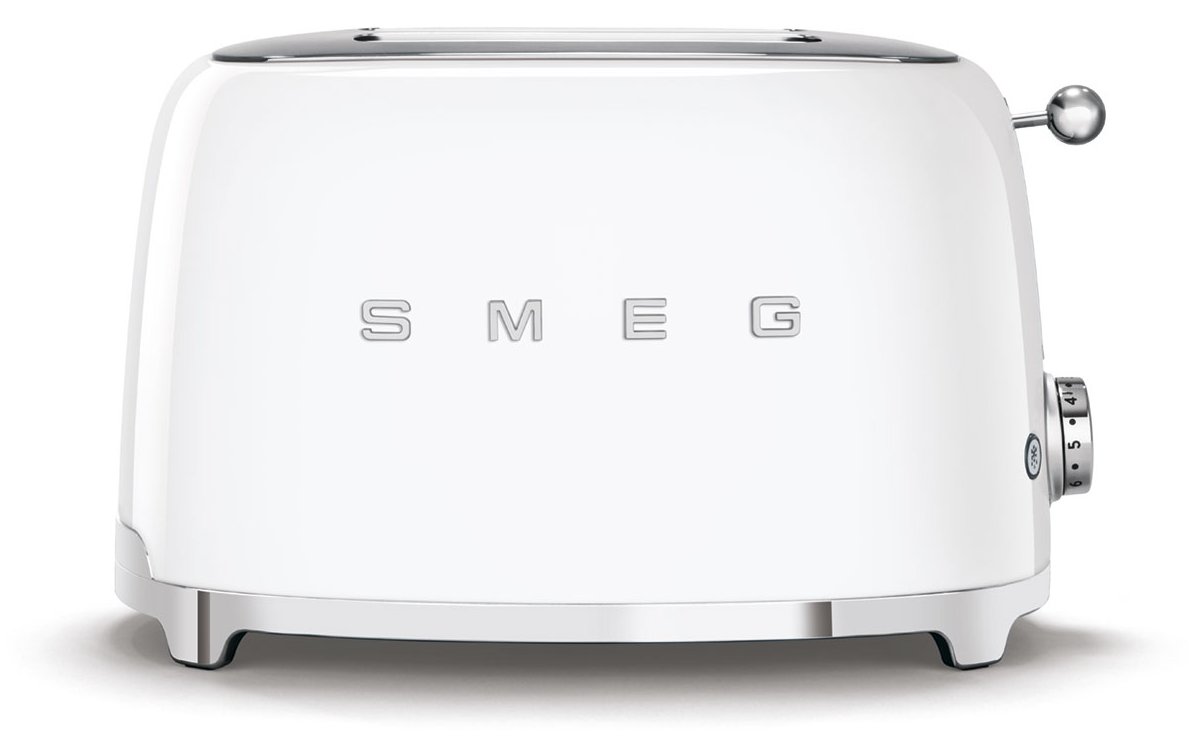 SMEG 50's Style TSF01WHEU - Toaster - 2 Scheibe