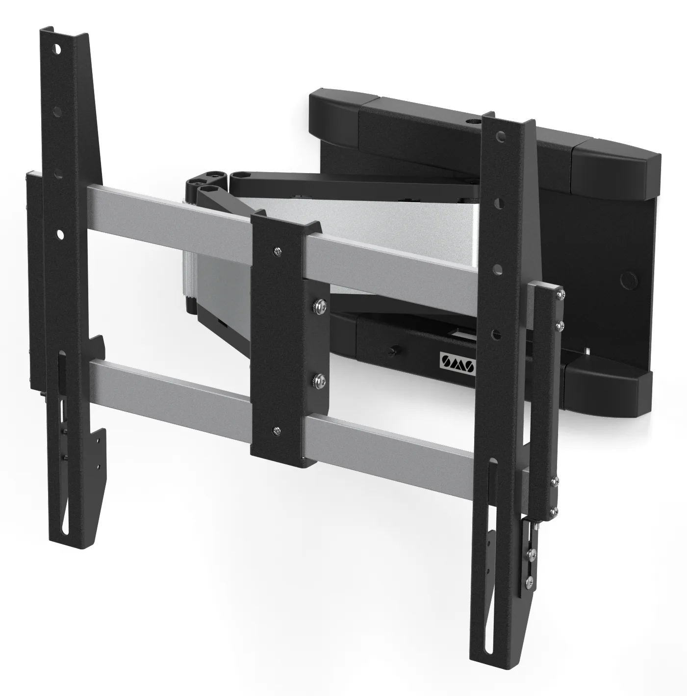 SMS Icon 3D Medium Alu/Black, Ansicht 3