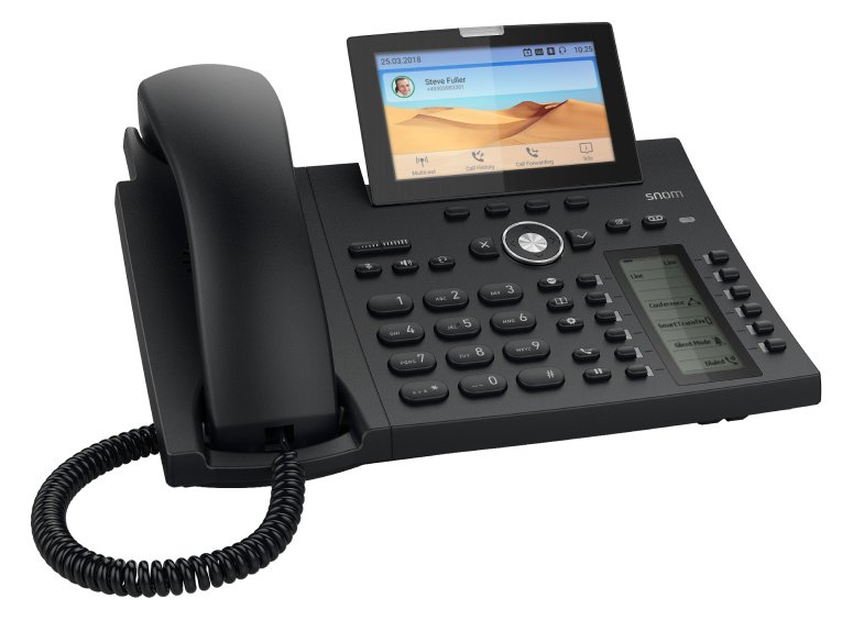Snom D385N - VoIP-Telefon mit Rufnummernanzeige