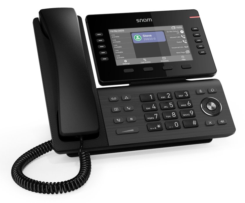 Snom Telefon D815WB - VoIP-Telefon - Voice-Over-IP