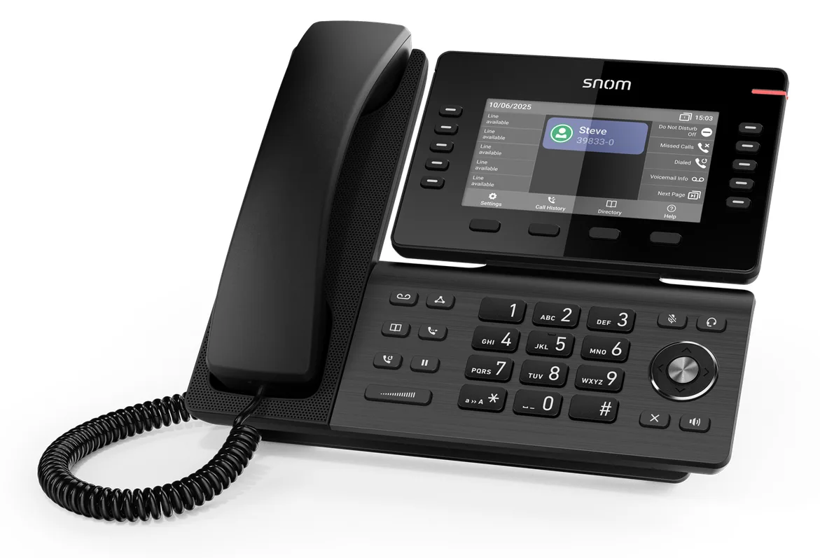 Snom Telefon D815WB - VoIP-Telefon - Voice-Over-IP, Ansicht 3