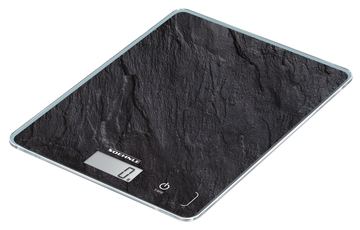 Soehnle Page Compact 300 - Elektronische Küchenwaage - 5 kg - 1 g - Schwarz - Glas - Arbeitsplatte von LumaTech