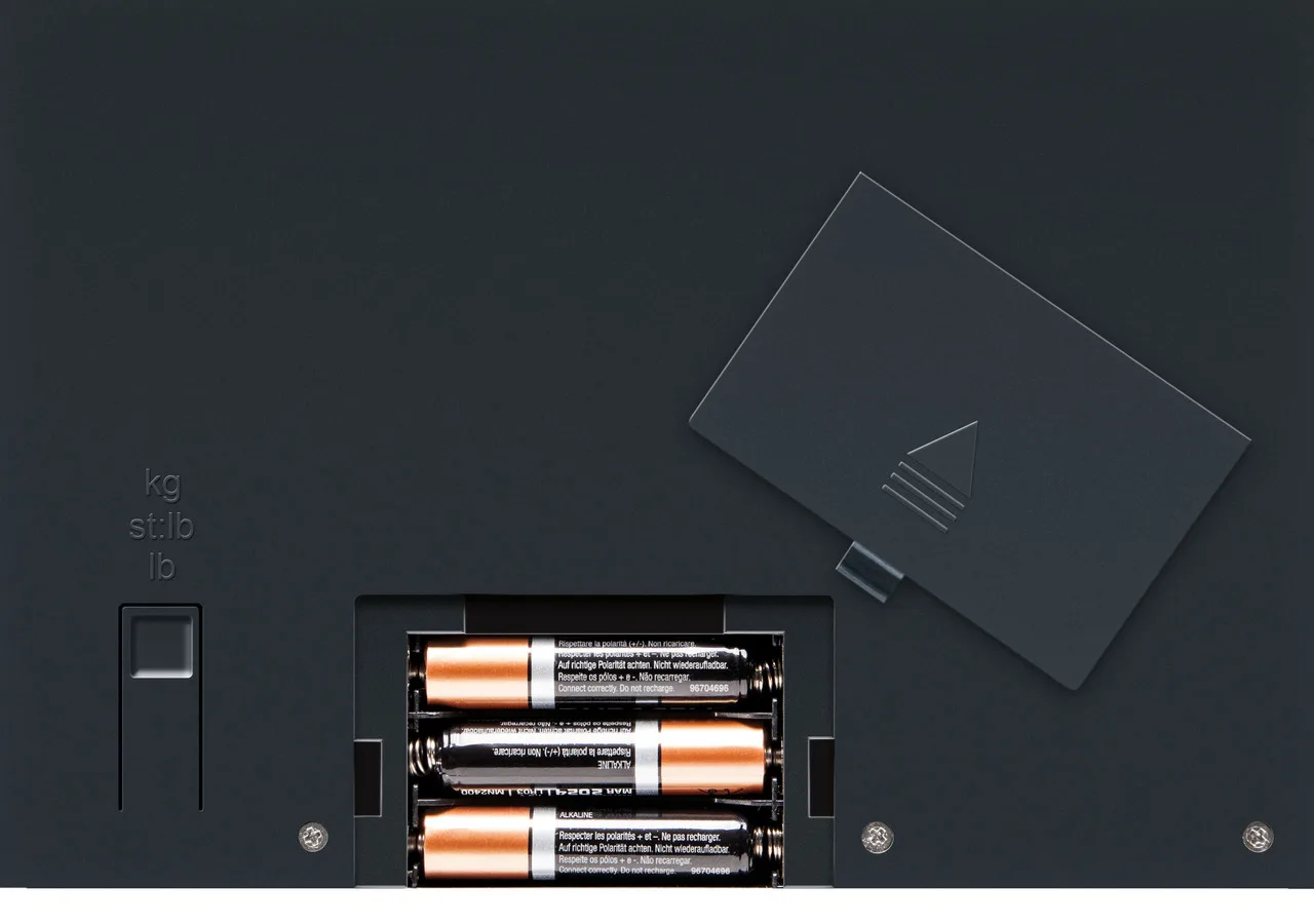 Soehnle Style Sense Safe 300 - Elektronische Personenwaage - 180 kg - 100 g - Edelstahl - kg - lb - ST - Rechteck, Ansicht 4