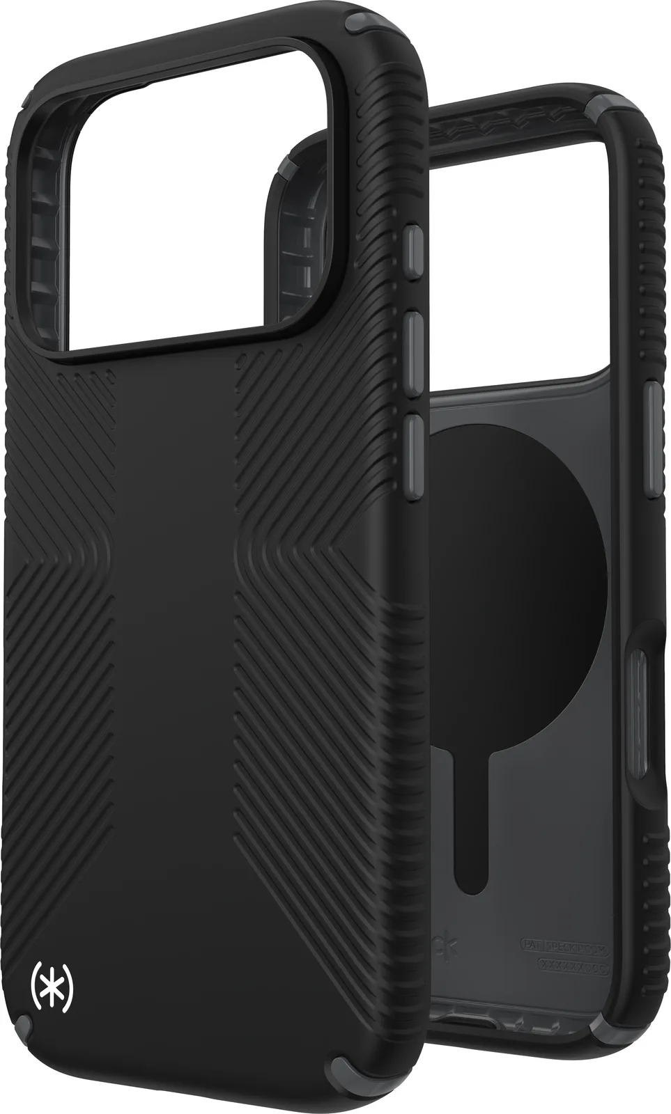 Speck Presidio2 Grip Case iP 17 Pro Black/Slate Grey/White, Ansicht 2