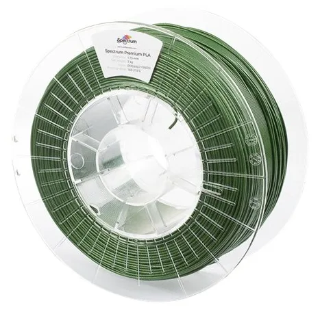 Spectrum Filaments 3D Filament PLA Glitter 1.75mm Emerald Green Grün Glitzer, Ansicht 2