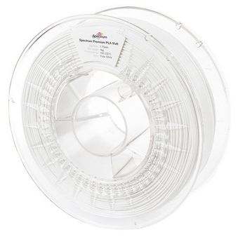 Spectrum Filaments 3D Filament PLA Matt 1.75mm Polar White Weiß 1kg von LumaTech