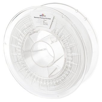 Spectrum Filaments 3D Filament PLA Matt 1.75mm Polar White Weiß 1kg