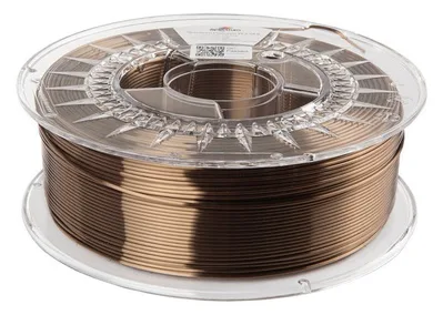 Spectrum Filaments 3D Filament PLA Silk 1.75mm Cinnamon Bronze 1kg, Ansicht 2