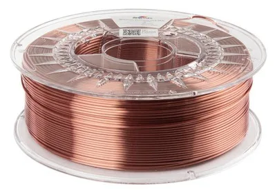 Spectrum Filaments 3D Filament PLA Silk 1.75mm Spicy Copper Kupfer 1kg, Ansicht 2