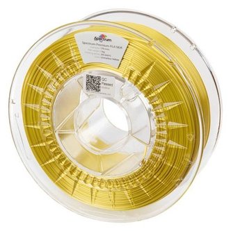 Spectrum Filaments 3D Filament PLA Silk 1.75mm Unmellow Yellow Gelb 1kg