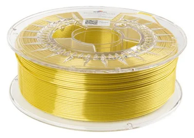 Spectrum Filaments 3D Filament PLA Silk 1.75mm Unmellow Yellow Gelb 1kg, Ansicht 2