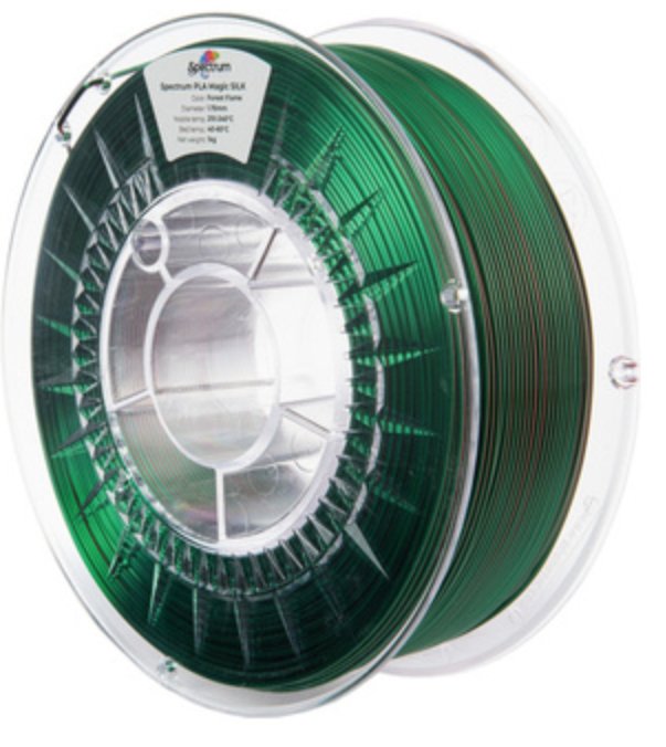 Spectrum Filaments Filament Spectrum· PLA Magic SILK· FOREST FLAME· 1.75mm· 1kg