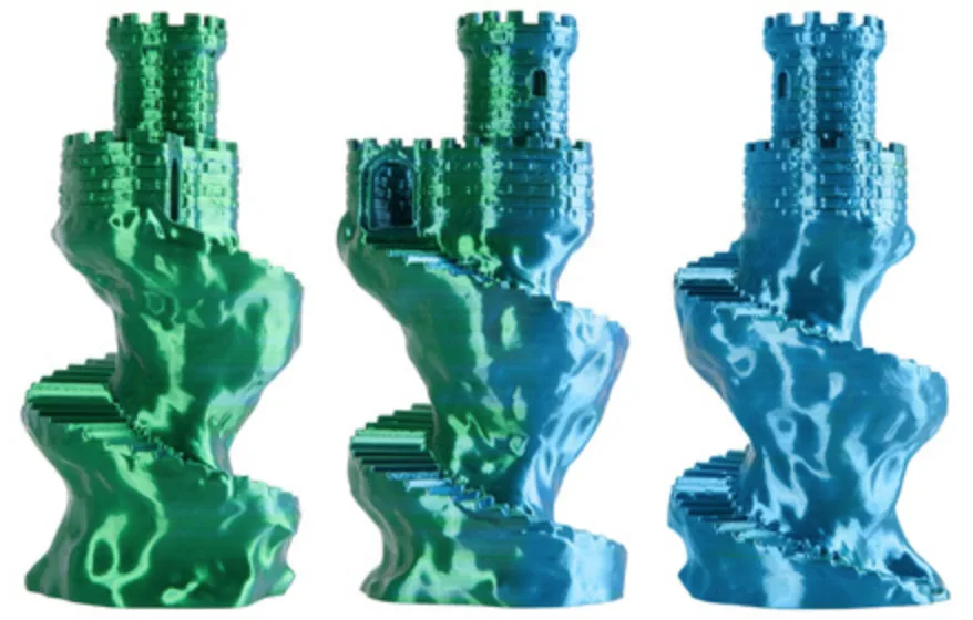 Spectrum Filaments Filament Spectrum· PLA Magic SILK· LAGOON BREEZE· 1.75mm· 1kg, Ansicht 3