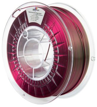 Spectrum Filaments Filament Spectrum· PLA Magic SILK· MAGENTA BLOSSOM· 1.75mm· 1kg von LumaTech