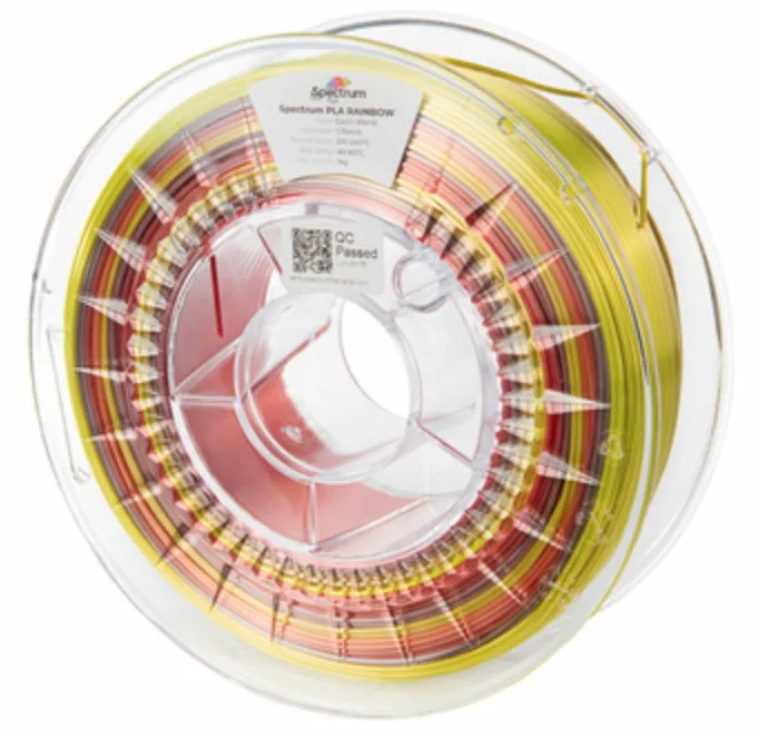 Spectrum Filaments Filament· PLA SILK Rainbow· EARTH BLEND· 1.75mm· 1kg, Ansicht 4