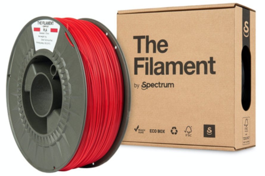 Spectrum Filaments The Filament· PLA· TECHNICAL RED· 1.75mm· 1kg