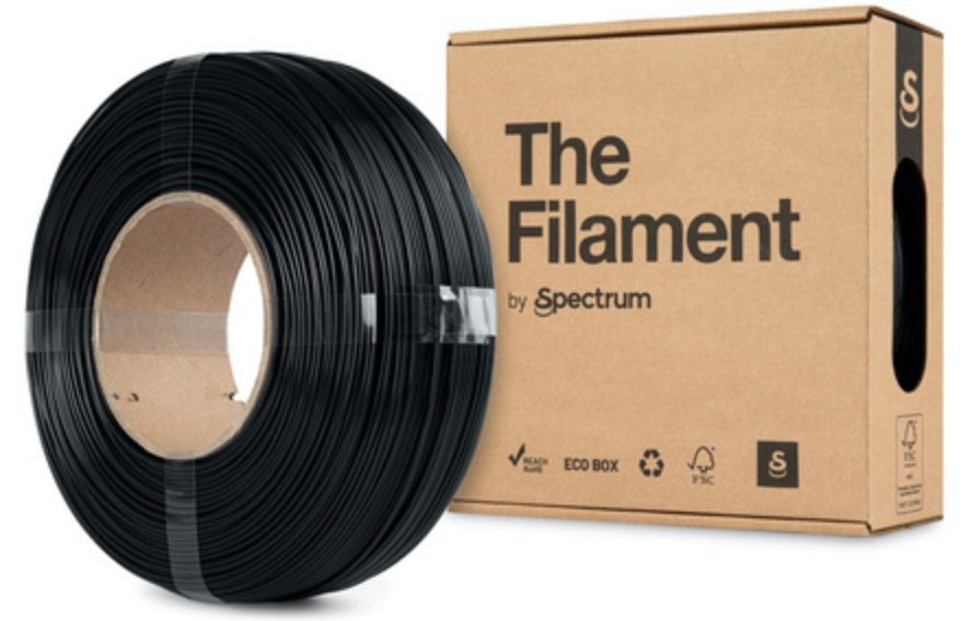 Spectrum Filaments The Filament· ReFill PETG· MIDNIGHT BLACK· 1.75mm· 1kg