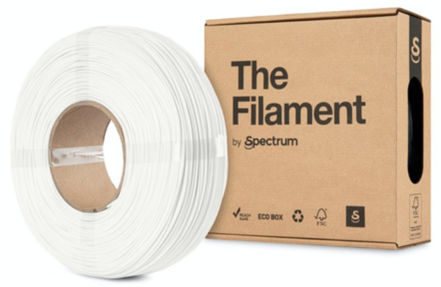 Spectrum Filaments The Filament· ReFill PLA· TRAFFIC WHITE· 1.75mm· 1kg