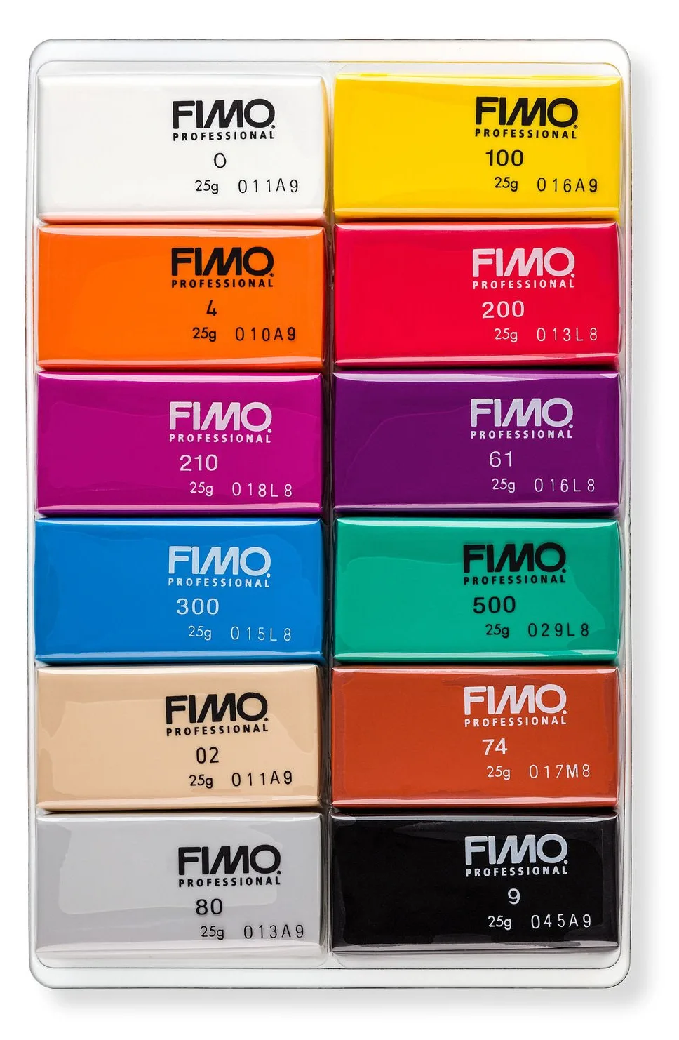 STAEDTLER FIMO 8043 C - Modellierton - gemischte Farben (s. Beschreibung) - 12 Stück(e) - 12 Farben - 110 °C - 30 min, Ansicht 2