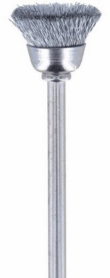 Dremel 442 - Rundbürste - 13 mm - Länge: 50 mm (Packung mit 2)