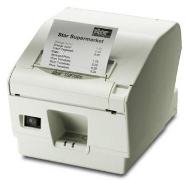 Star Micronics TSP743 II - Wärmeübertragung - 250 mm/sek - Weiß