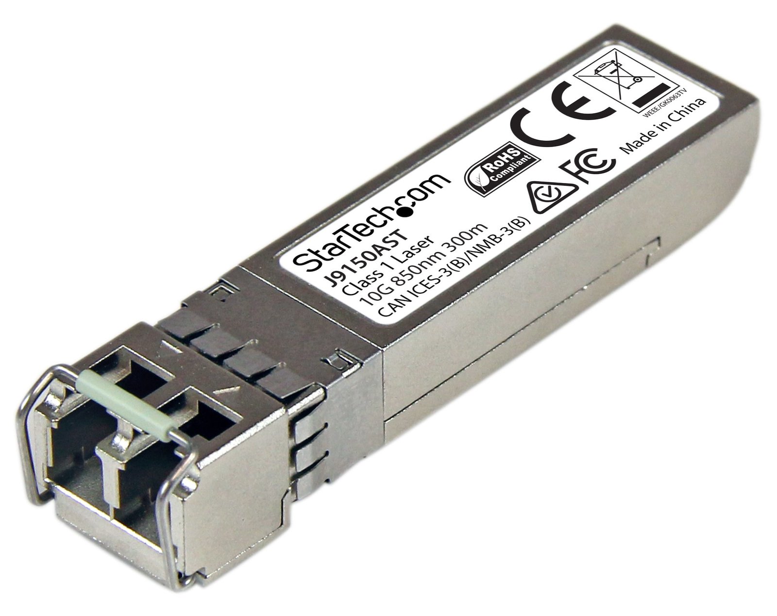 StarTech.com 10 Gigabit LWL SFP+ Transceiver Modul - HP J9150A kompatibel - MM LC mit DDM - 300m - 10GBase-SR von LumaTech
