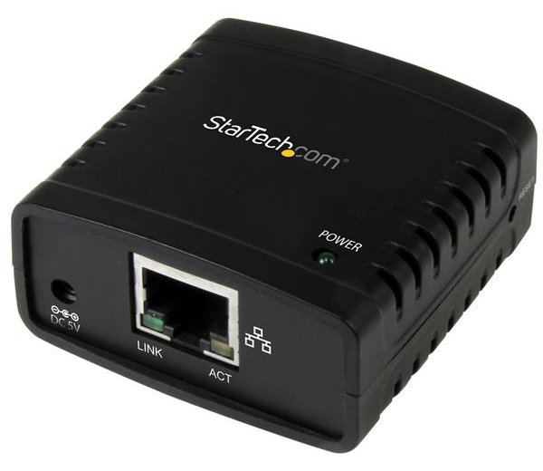 StarTech.com 10/100 Mbit/s Ethernet auf USB 2.0 Netzwerk LPR Printserver