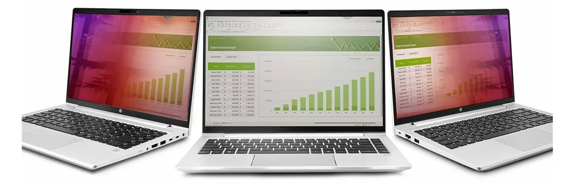 StarTech.com 15.6-inch 16:9 Gold Laptop Privacy Screen, Reversible Filter w/Enhanced Privacy, Computer Security Filter, Ansicht 3