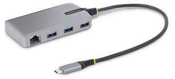 StarTech.com 3-Port USB-C Hub with Ethernet, 3x USB-A Ports, Gigabit Ethernet, USB 3.0 5Gbps, Bus-Powered von LumaTech